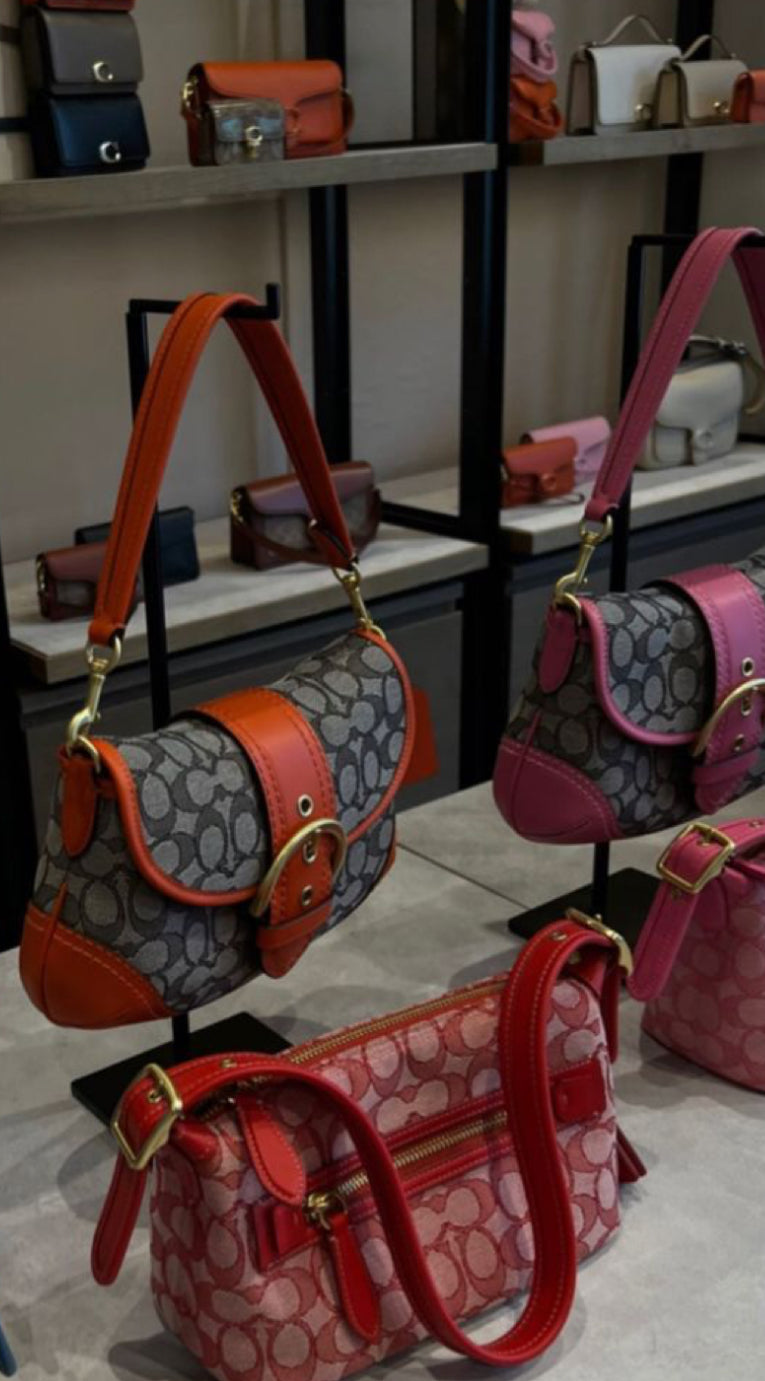 Soho flap shoulder bag