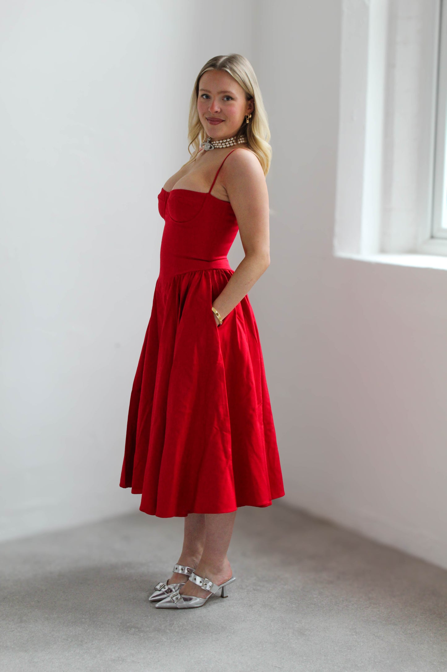 Samaria midi dress