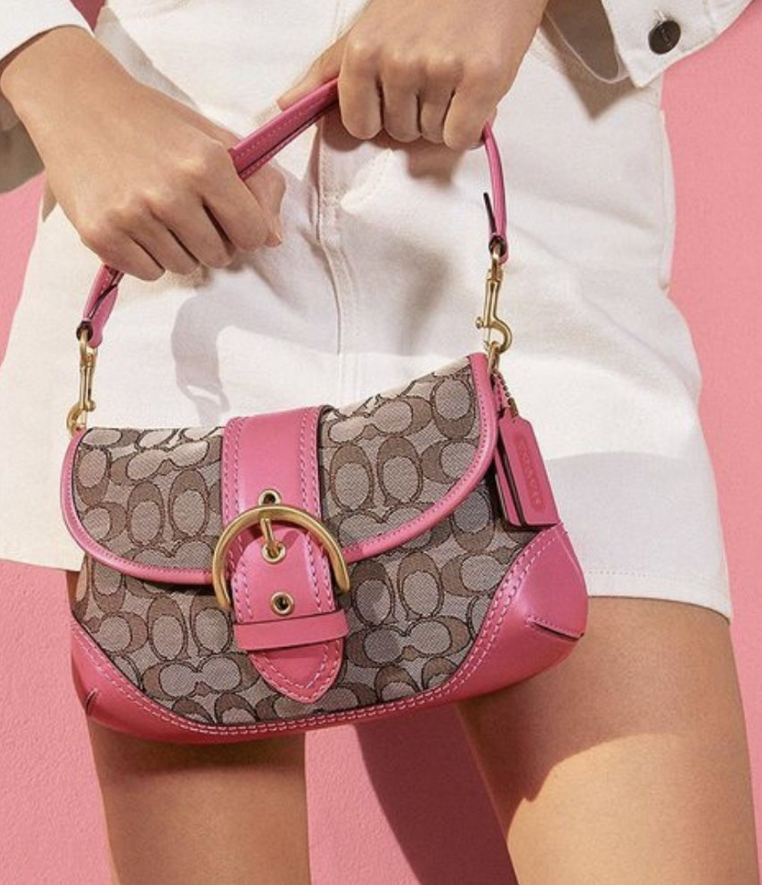Soho flap shoulder bag