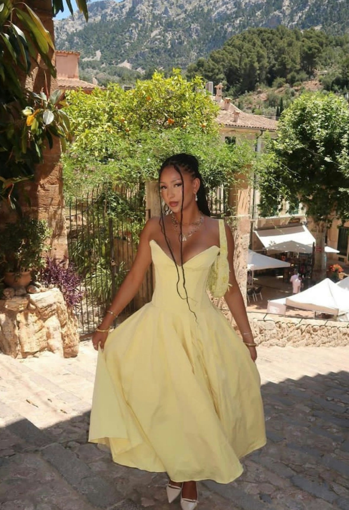 Lady midi dress